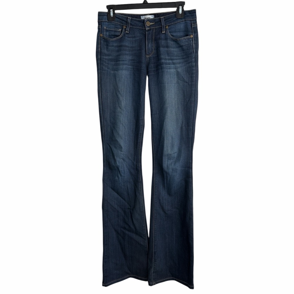 PAIGE‎ Skyline Boot Cut Alanis Dark Wash Jeans Size 27